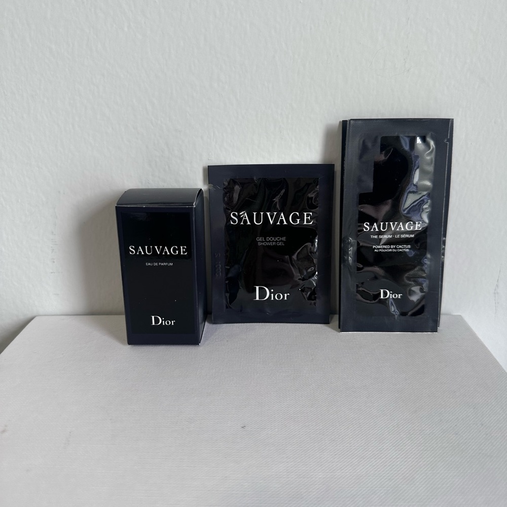 Dior Sauvage, Shower Gel and Serum Set